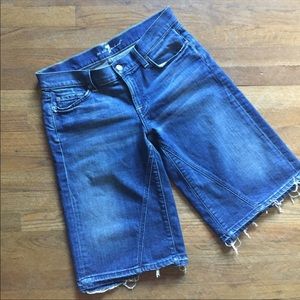 7 For All Mankind Gaucho Bermuda Short